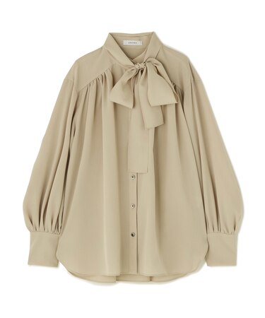 ドライタッチツイルブラウス