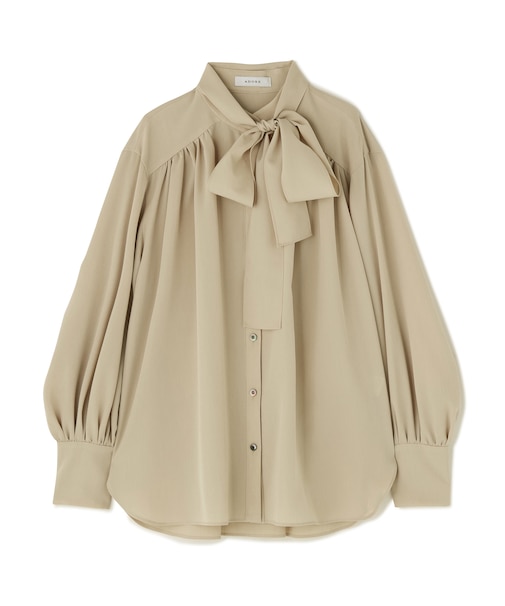 ドライタッチツイルブラウス