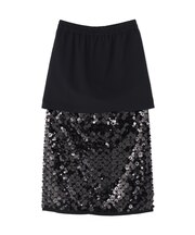 ◆フラワーシークインスカート