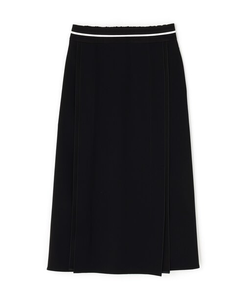 バックサテンジョーゼットスカート