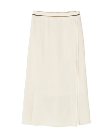 バックサテンジョーゼットスカート