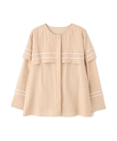 ラインエンブロイダリーブラウス