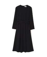 パウダリーダブルサテンワンピース