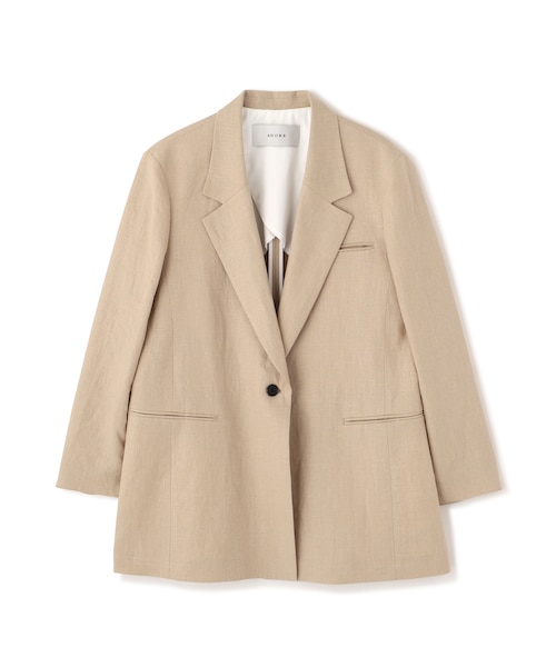 バイカラーボンディングジャケット｜アドーアの通販｜&mall（アンド