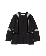 ボールドラインエンブロイダリージャケット