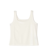 ストレッチポンチ　スクエアネックタンク