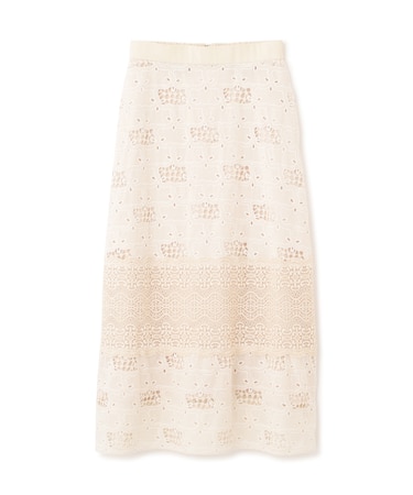 ◆ラティスエンブロイダリースカート