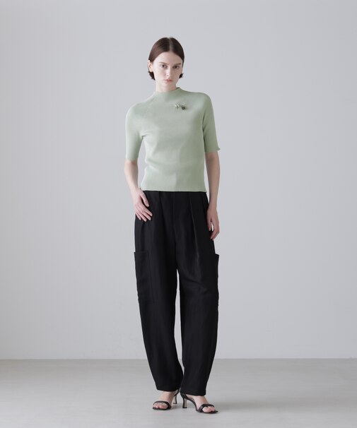 ◆シルキープレーンクロスパンツ