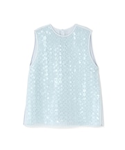 ◆フラワーシークインブラウス