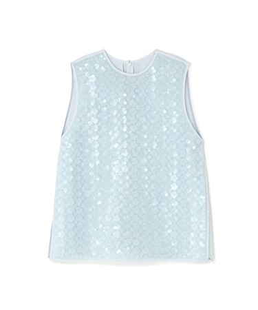 ◆フラワーシークインブラウス