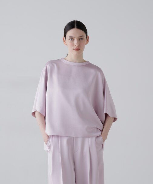 ◆ラスターサテンブラウス