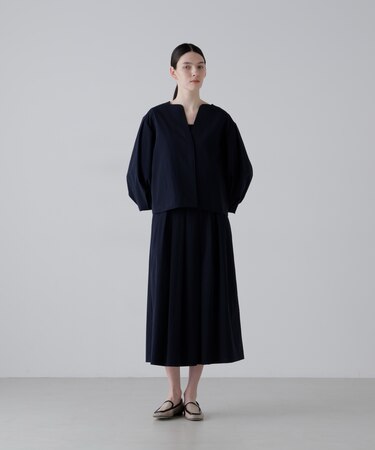 ◆ドットメッシュスカート