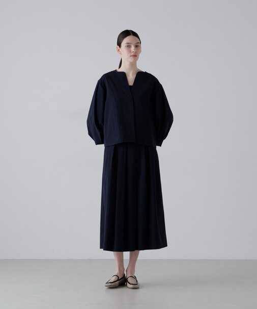 ◆ドットメッシュスカート