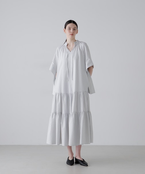 サッカーストライプワンピース