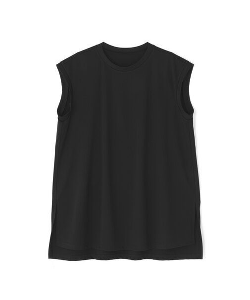 ◆ハイゲージコンパクトジャージーノースリーブ