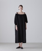 ドライタッチレーヨンワンピース