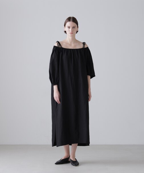 ◆ドライタッチレーヨンワンピース