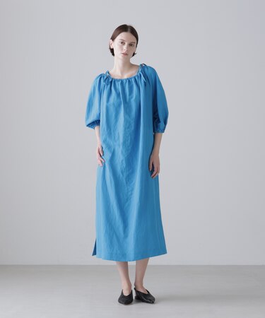 ◆ドライタッチレーヨンワンピース