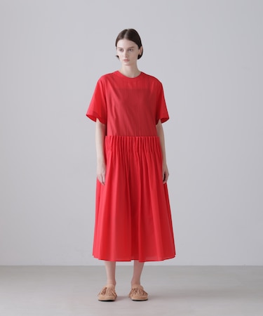 ◆ナイロンコットンタフタワンピース