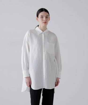 ◆ドライタッチレーヨンブラウス