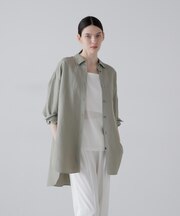 ◆ドライタッチレーヨンブラウス