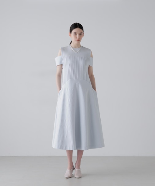 フォルムドニットワンピース
