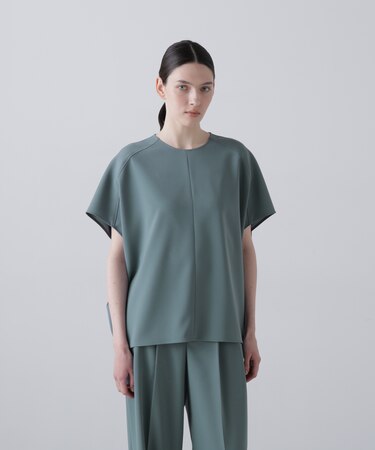 ストレッチジョーゼットブラウス