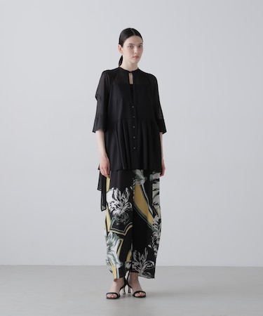 パナマプリントパンツ