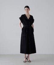 ドライストレッチツイルワンピース