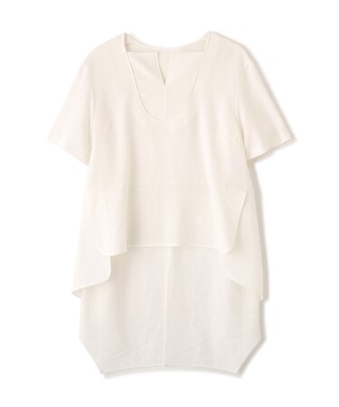ナチュラルツイルブラウス