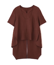 ナチュラルツイルブラウス