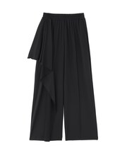 アシメラッフルパンツ