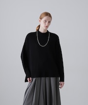 ベーシックウールカシミヤニット