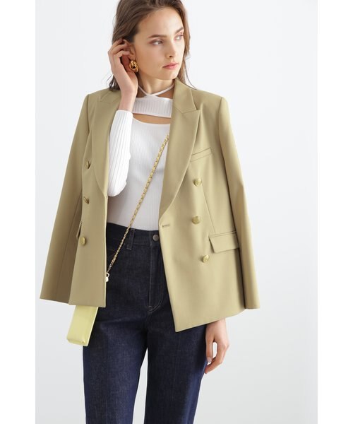 ◇ダブルブレストジャケット｜ピンキーアンドダイアンの通販｜&mall