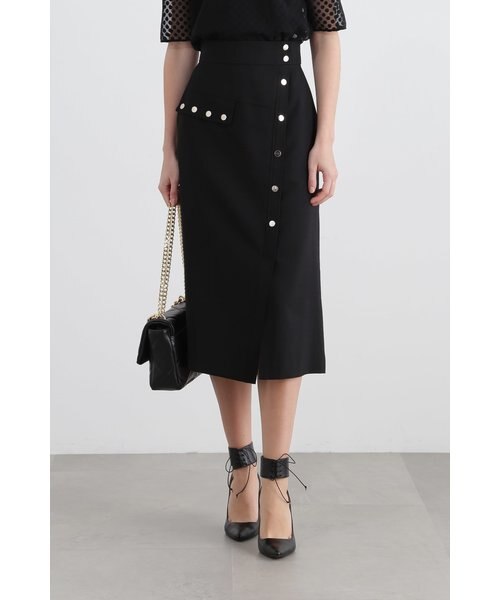 Pinky&Dianneメタルドットポイントスカート サイズ38 メタルドットポイントスカート｜ピンキーアンドダイアンの通販