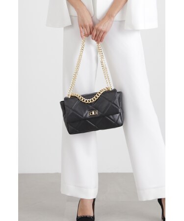 キルティングレザーバッグ