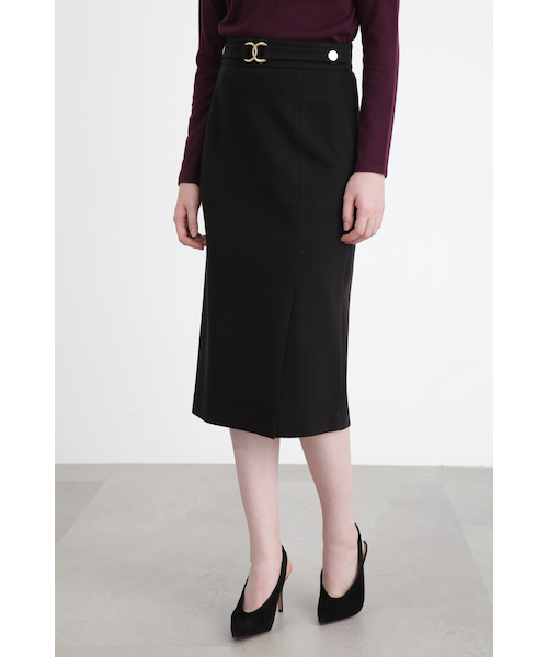 ピンキー&ダイアン クロスバックルタイトスカート ◇クロスバックルタイトスカート｜ピンキーアンドダイアンの通販