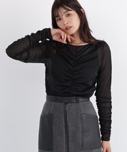 ◇スタンドタックカットソーブラウス｜ピンキーアンドダイアンの通販 