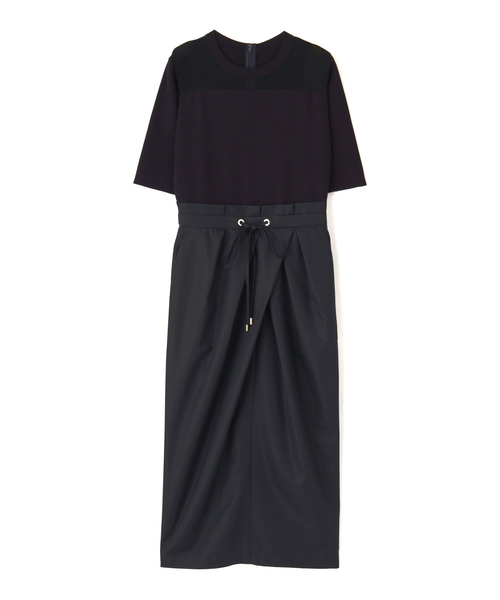 ニットコンビタフタワンピース｜ピンキーアンドダイアンの通販｜&mall