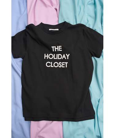 [THE HOLIDAY CLOSET] ロゴＴシャツ
