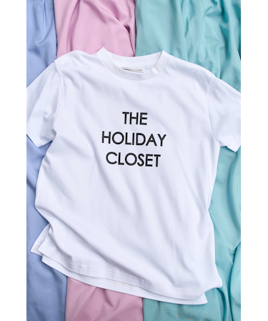 [THE HOLIDAY CLOSET] ロゴＴシャツ