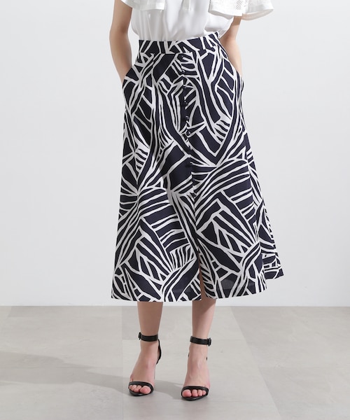 メタルクリップデザインスカート｜ピンキーアンドダイアンの通販