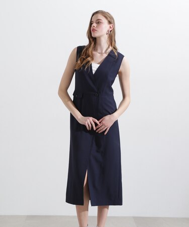 ◆ラップカシュクールワンピース