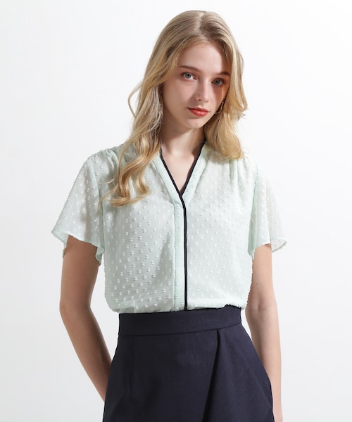 パールビーズスリーブジャージトップス｜ピンキーアンドダイアンの通販