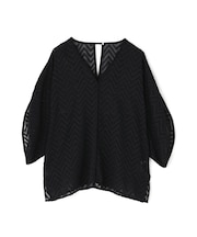 パイピングシアーブラウス