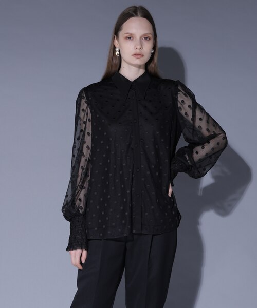 シアードットブラウス_｜ピンキーアンドダイアンの通販｜&mall（アンド