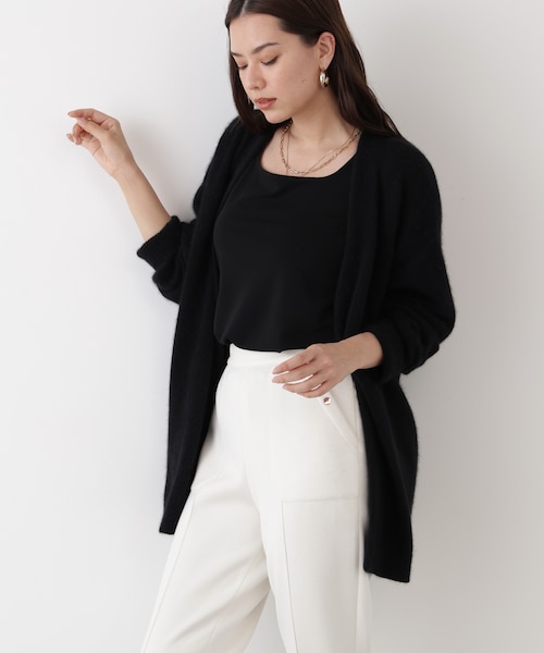 ピンキー＆ダイアン（PINKY&DIANNE）/エアリーウールVネックカーディガン エアリーウールVネックカーディガン｜ピンキーアンドダイアンの通販