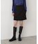 ◆ツイルハイウエストミニスカート