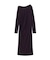 ◆ウールジャージタックドレープロングワンピース