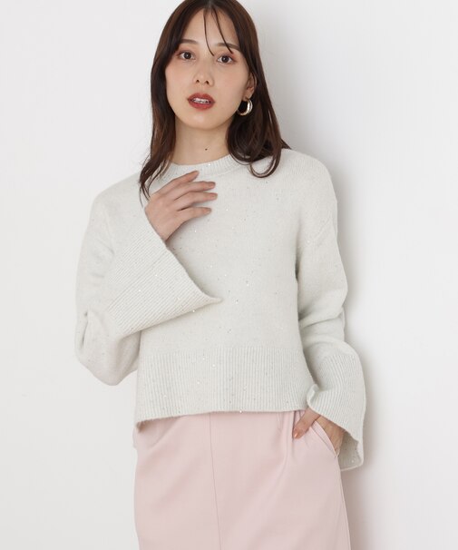 ◆スパンコールニット